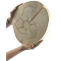 Plaster drewna - fi 25-30 cm - Sosna, gr 3,5 cm