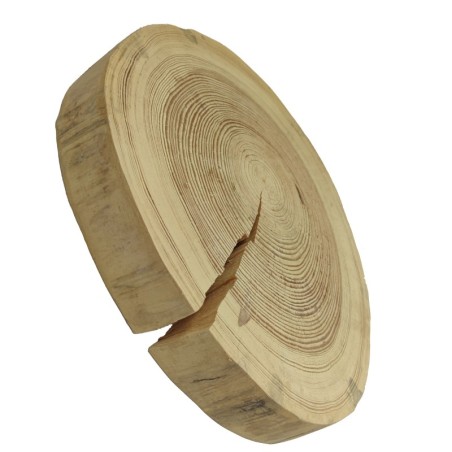 Plaster Drewna Sosnowego ⚪ Grubość 5 cm ⚪ Średnica 30-35 cm ⚪ Oszlifowany i Okorowany