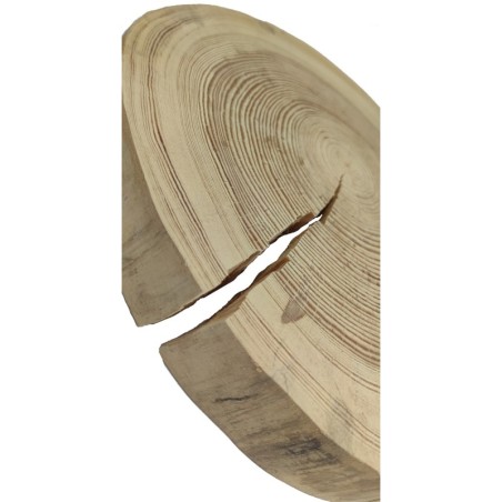 Plaster Drewna Sosnowego ⚪ Grubość 5 cm ⚪ Średnica 30-35 cm ⚪ Oszlifowany i Okorowany