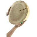 Plaster Drewna Sosnowego ⚪ Grubość 5 cm ⚪ Średnica 30-35 cm ⚪ Oszlifowany i Okorowany