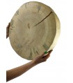 Plaster Drewna Sosnowego ⚪ Grubość 6 cm ⚪ Średnica 50-55 cm ⚪ Oszlifowany i Okorowany