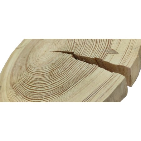Plaster Drewna Sosnowego ⚪ Grubość 6 cm ⚪ Średnica 35-40 cm ⚪ Oszlifowany i Okorowany