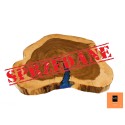 Stolik lub Blat Żywiczny ~ Magic Mushroom ~ 63x59x5 cm ~ Unikat 143417