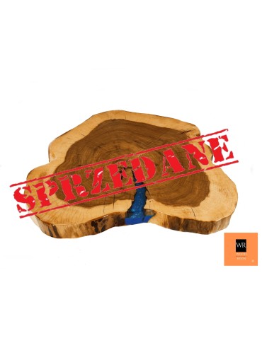 Stolik lub Blat ~ Magic Mushroom ~ Wood & Resin ~ Unikat 143417