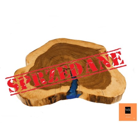 Stolik lub Blat Żywiczny ~ Magic Mushroom ~ 63x59x5 cm ~ Unikat 143417
