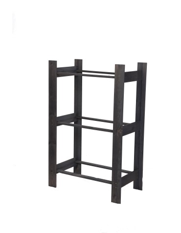 Kategorie produktów - Regał na 3 Skrzynki ~ Drewniany/ Szary ~ RSS 107x70x39 cm - product 3