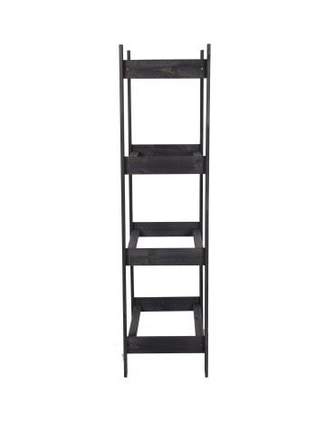 Kategorie produktów - Regał na 4 Skrzynki ~ Drewniany/ Szary ~ RSS 149x70x39 cm - product 4