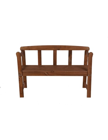 Ławka Drewniana ANIA ~ Sosnowa ~ Brąz - product 2