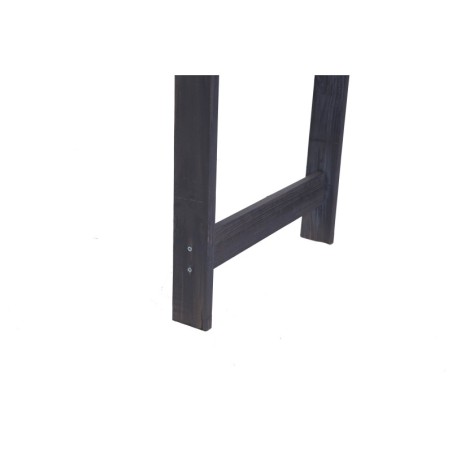 Ławka Drewniana z Oparciem ▪ ANIA ▪ 78X118X43 cm ▪ Sosnowa/Szara