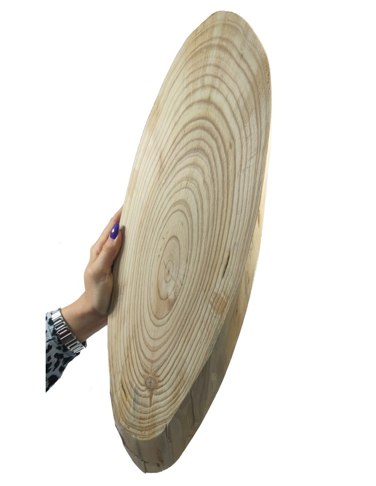 Stoły i Stoliki - Duża Taca Do Serwowania ✦ Surowy Modrzew ✦ dł  50-55 cm - produkt MODO24.PL 1