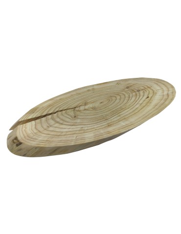 Drewniane tace, patery - Taca Drewniana Ozdobna ✦ Surowy Modrzew ✦ dł  40-45 cm - product 5