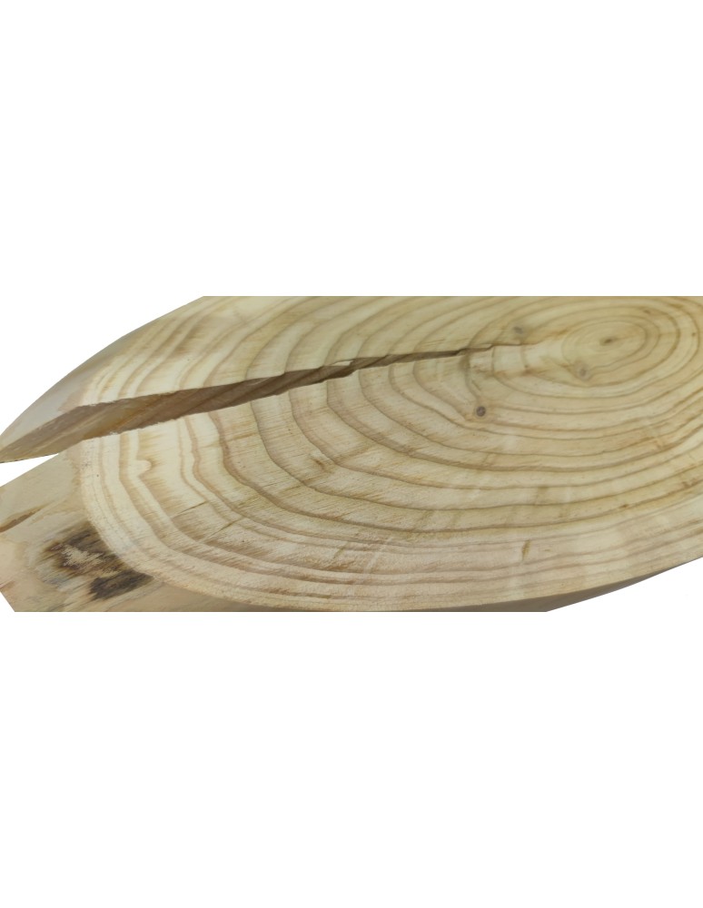 Drewniane tace, patery - Taca Drewniana Ozdobna ✦ Surowy Modrzew ✦ dł  40-45 cm - product MODO24.PL 6