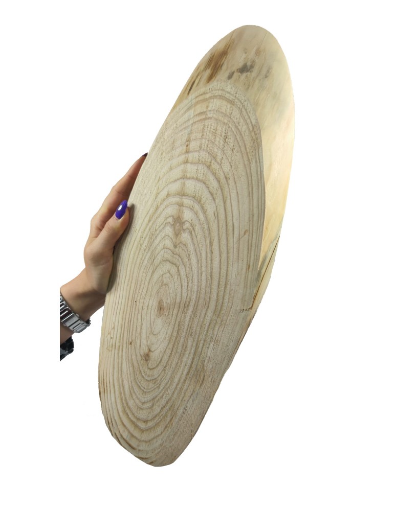 Drewniane tace, patery - Taca Drewniana Ozdobna ✦ Surowy Modrzew ✦ dł  40-45 cm - produkt MODO24.PL 1