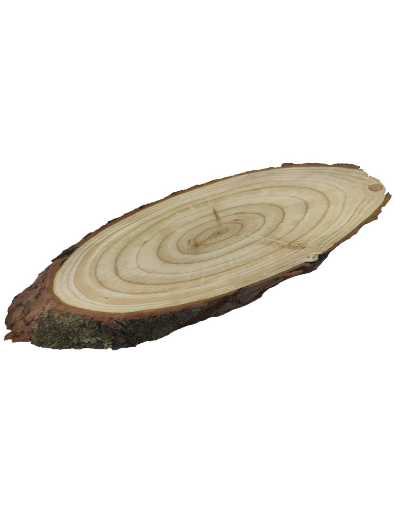 Drewniane tace, patery - Taca Do Serwowania ✦ Surowy Modrzew z Korą✦ dł  35-40cm - product MODO24.PL 4