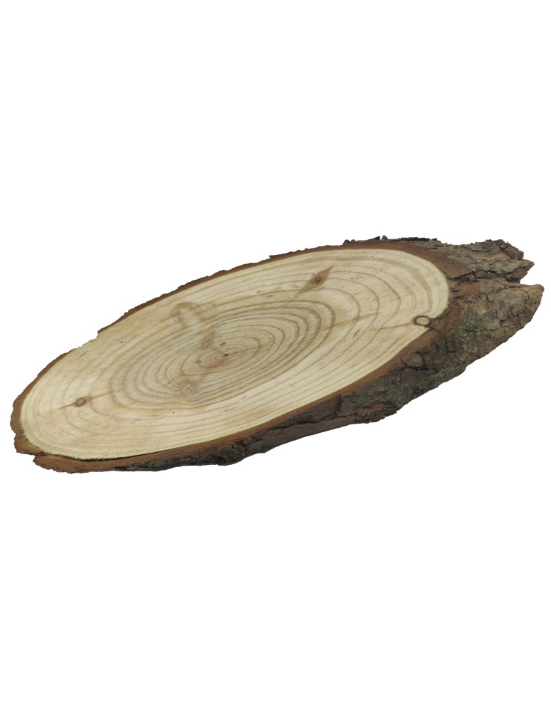 Drewniane tace, patery - Taca Do Serwowania ✦ Surowy Modrzew z Korą✦ dł  35-40cm - product MODO24.PL 5