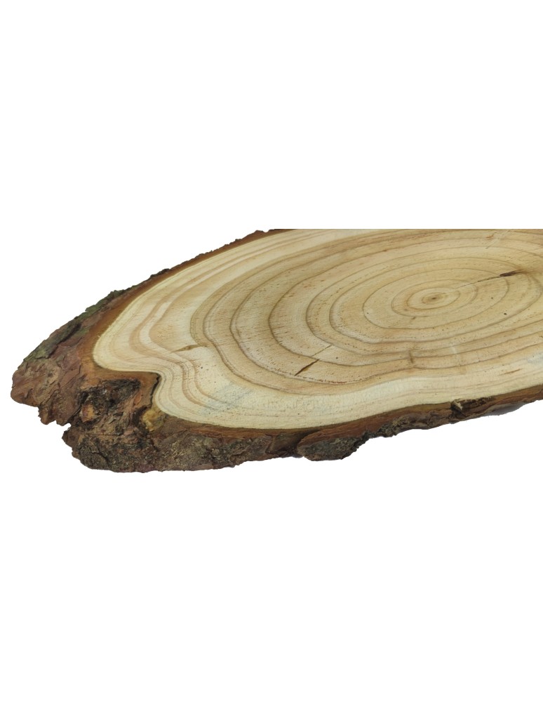 Drewniane tace, patery - Taca Do Serwowania ✦ Surowy Modrzew z Korą✦ dł  35-40cm - product MODO24.PL 3