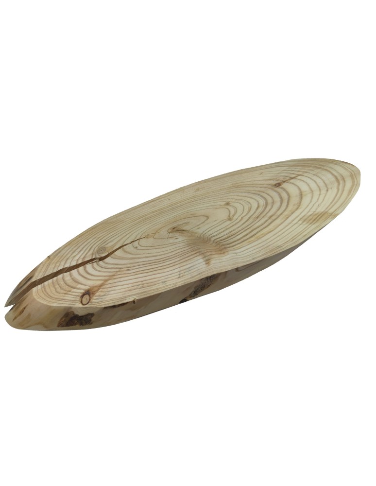 Drewniane tace, patery - Duża Taca Do Serwowania ✦ Surowy Modrzew ✦ dł  45-50 cm - product MODO24.PL 3