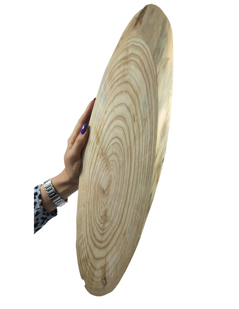 Drewniane tace, patery - Duża Taca Do Serwowania ✦ Surowy Modrzew ✦ dł  45-50 cm - produkt MODO24.PL 1