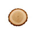Plaster drewna z korą - fi 30-35 cm - Topola, gr 5,0