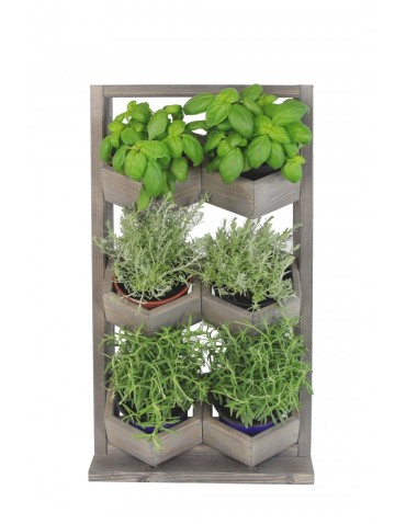 Kwietniki i donice - Ogród Wertykalny RD-8 2x3 12cm szary - product 7