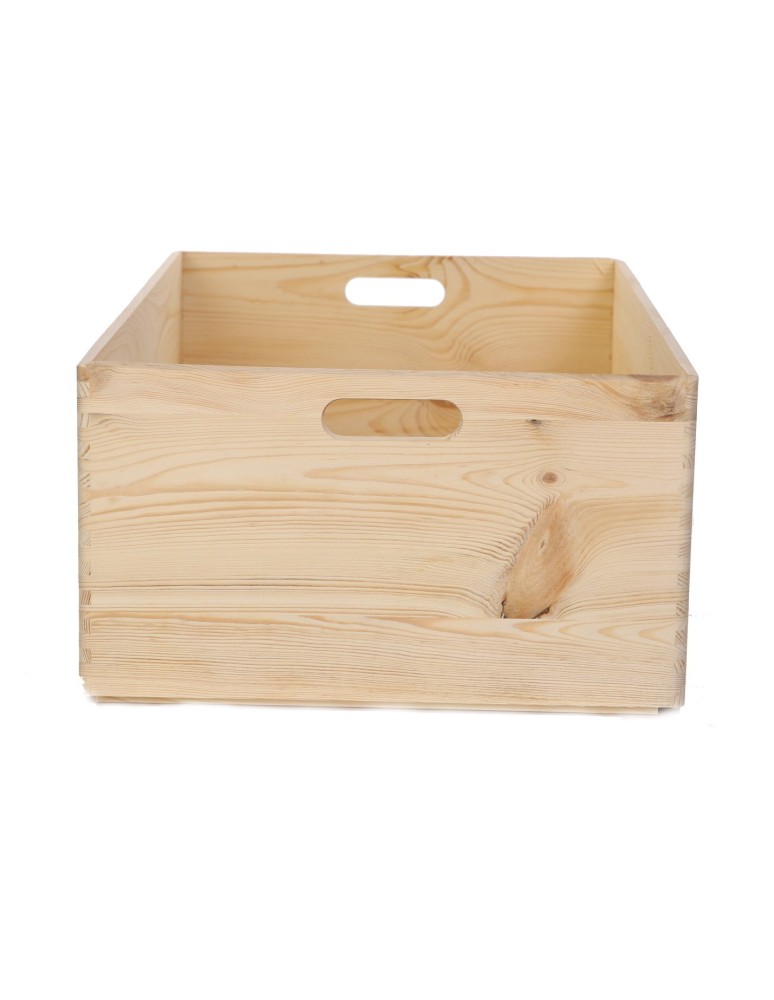 Kategorie produktów - Sosnowa skrzynka 40x60x23 cm – z uchwytami — S-02 - product MODO24.PL 3
