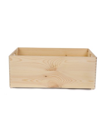 Kategorie produktów - Sosnowa skrzynka 40x60x23 cm – z uchwytami — S-02 - product 4