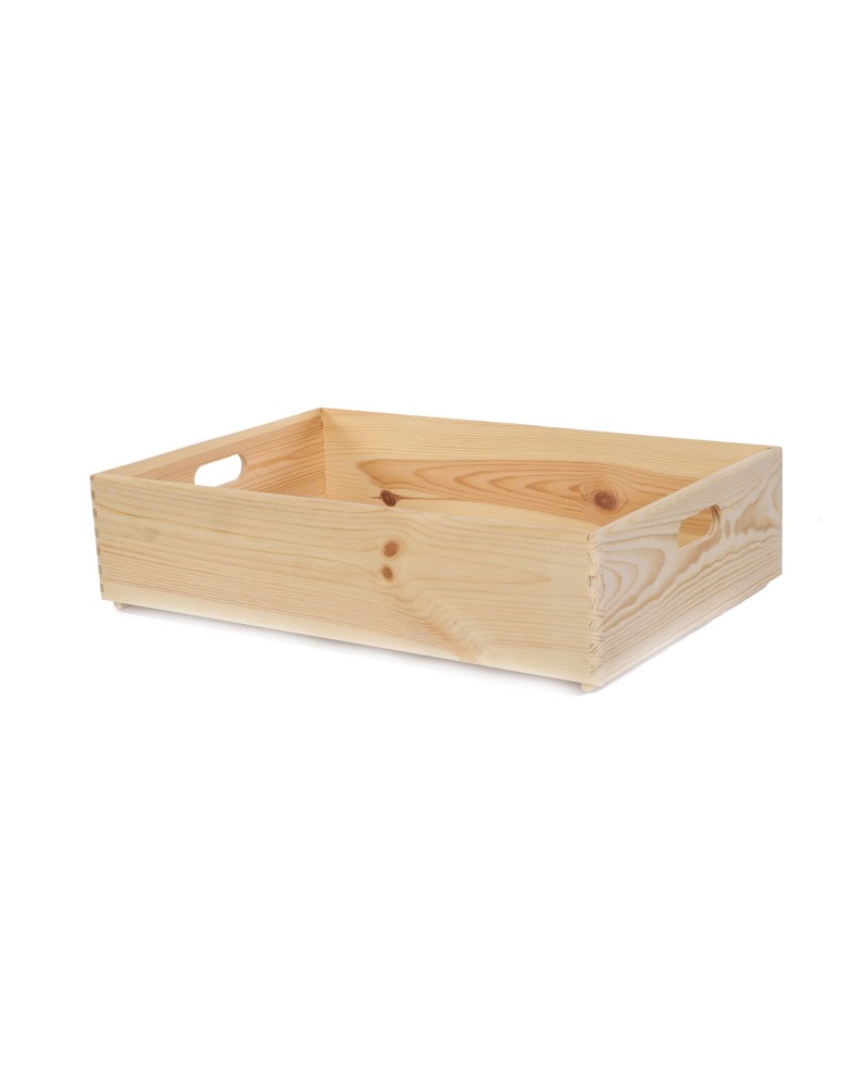 Skrzynki drewniane - Skrzynka na warzywa, owoce 60x40x13,5 cm ~ S-04 - product MODO24.PL 2