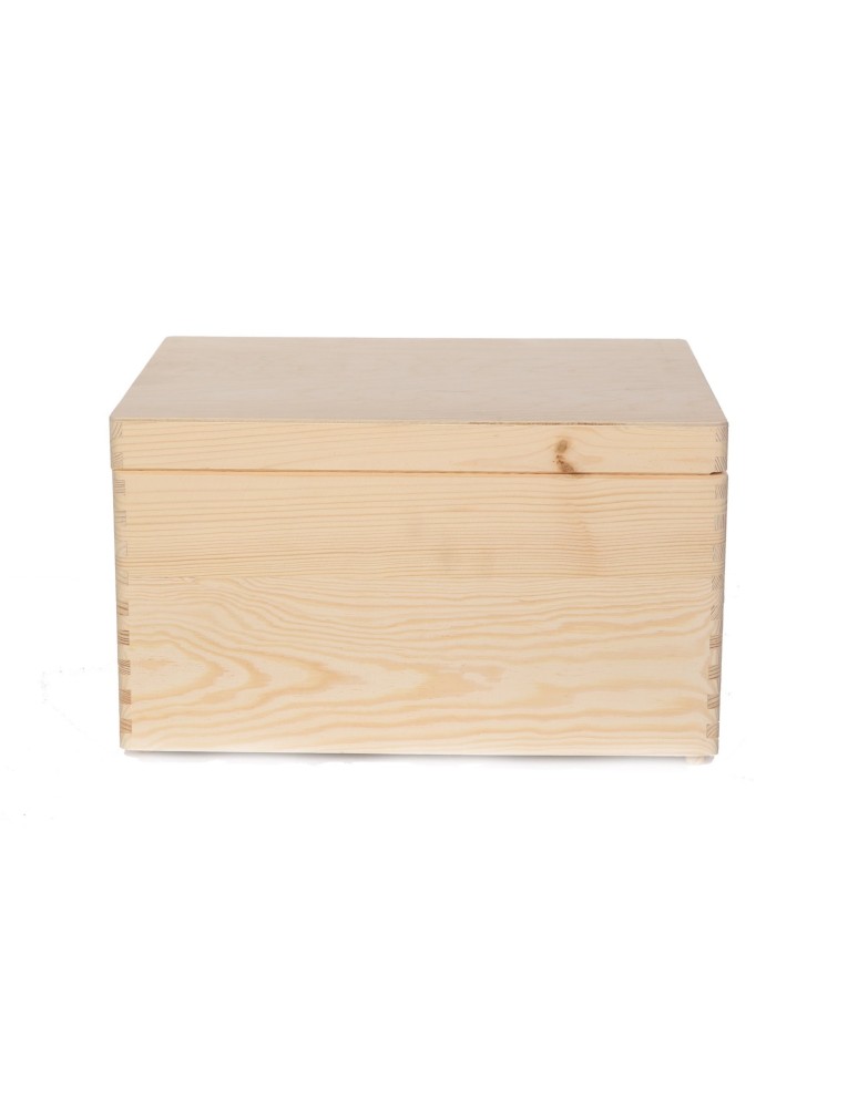 Skrzynki drewniane - Skrzynka drewniana z pokrywą 23x40x30 cm ~ S-03 - product MODO24.PL 5