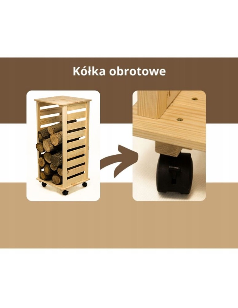seria SK - Stojak na drewno SK-1K szary - product MODO24.PL 7