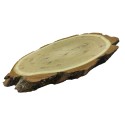 Taca Drewniana Ozdobna ✦ Surowa Akacja ✦ dł  35-40 cm