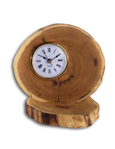 Drewniany Zegar Stojący ◍ Akacjowy ◍ BEZ KORY