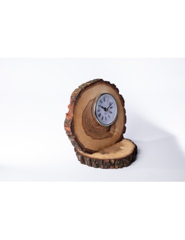 Drewniany Zegar Stojący ◍ dębowy ◍ Kora