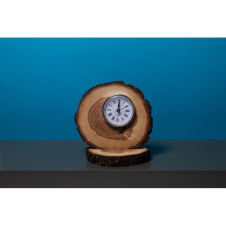 Ozdobny Zegar Stojący ◍ Drewno Akacjowe ◍ Unikat