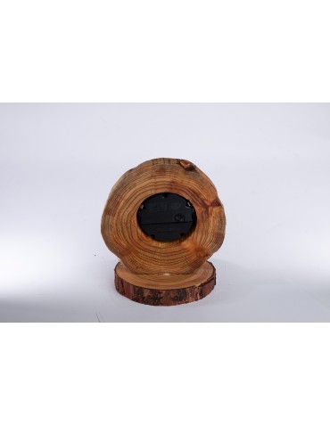 Zegary - Drewniany Zegar Stojący ◍ MODRZEW ◍ BEZ KORY - product 4