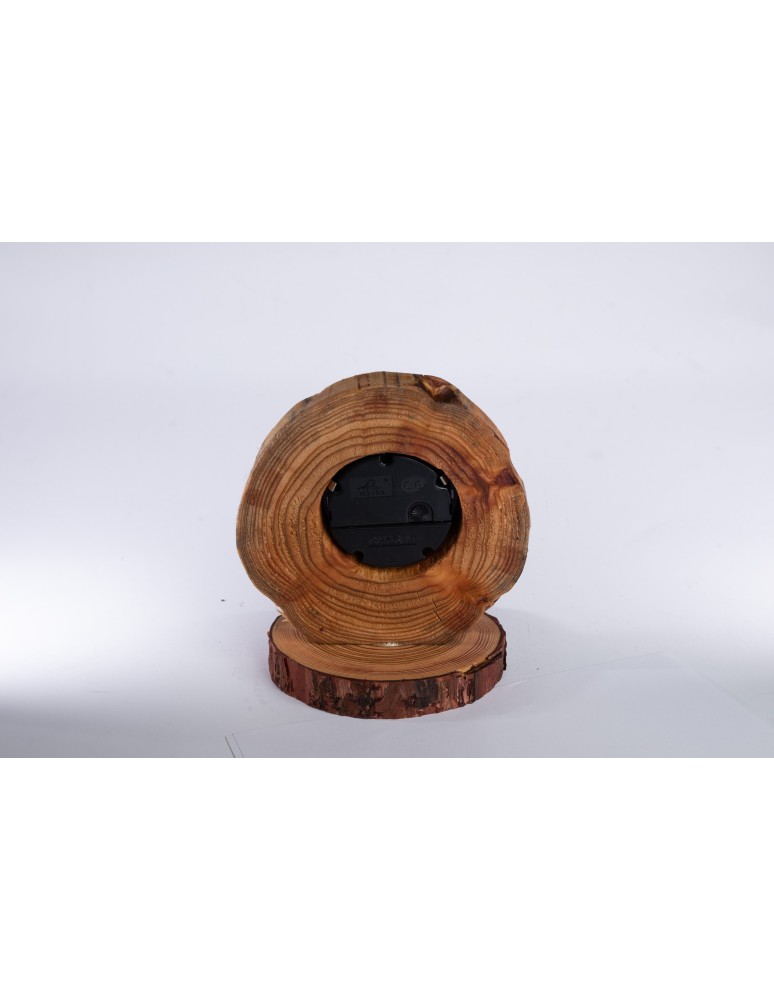 Zegary - Drewniany Zegar Stojący ◍ MODRZEW ◍ BEZ KORY - product MODO24.PL 4