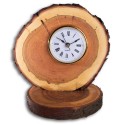 Ozdobny Zegar Stojący ◍ Drewno Akacjowe ◍ Unikat