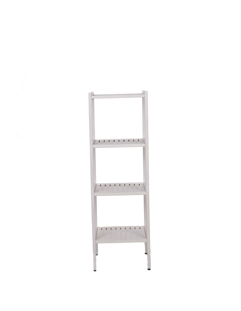 Regały do łazienki - Regał Łazienkowy TARNI ~ 4 Półki ~ Bukowy / Biały - product MODO24.PL 7