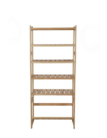 Regały/meble wielofunkcyjne - Regał Drewniany LSR  5 półek prostych, 1 na skrzynkę - product 4