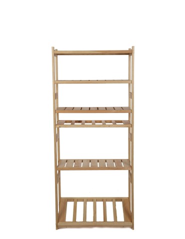 Regał Drewniany LSR półki mieszane 4 + 1 + 1 - product 2