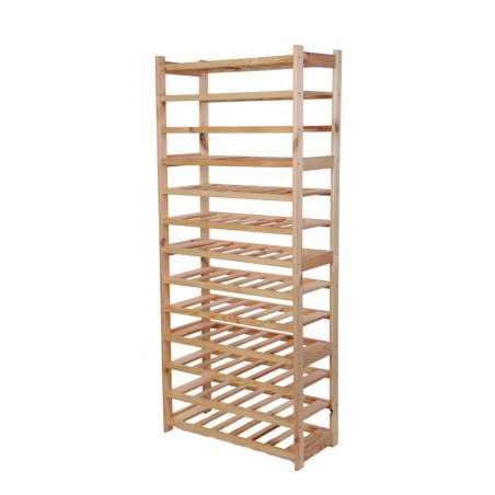 Regał Drewniany LSR – 13 półek na wino