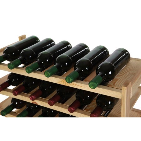 Regał Drewniany LSR – 13 półek na wino