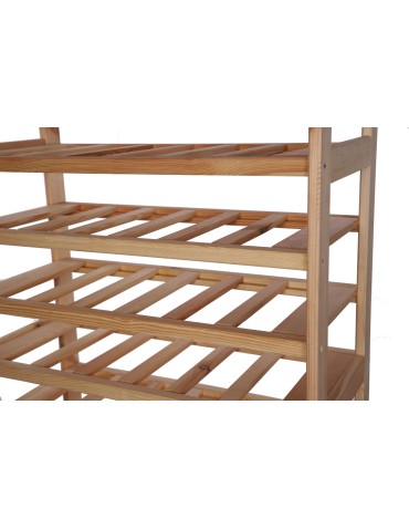 Regały/meble wielofunkcyjne - Regał Drewniany LSR – 13 półek na wino - product 18