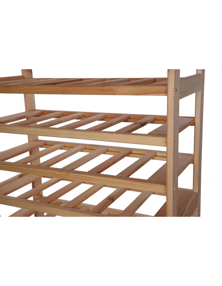 Regały/meble wielofunkcyjne - Regał Drewniany LSR – 13 półek na wino - product MODO24.PL 18