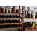 Regał Drewniany LSR – 13 półek na wino – brązowy
