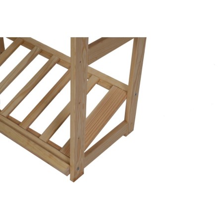 Regał Drewniany LSR – 4 półki na skrzynki