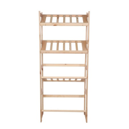 Regał Drewniany LSR – 4 półki na skrzynki