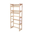 Regał Drewniany LSR – 4 półki na skrzynki