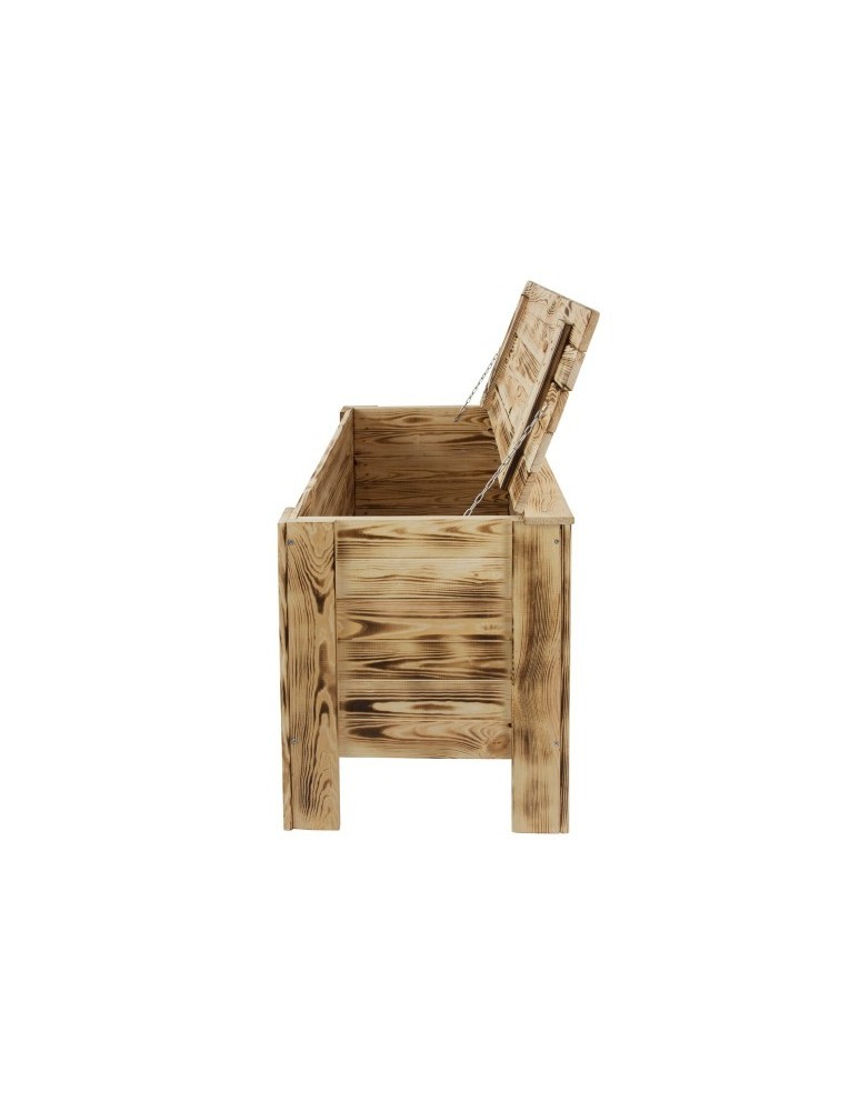 Skrzynie i ławki - Skrzynia sosnowa B-13 opalana - product MODO24.PL 2