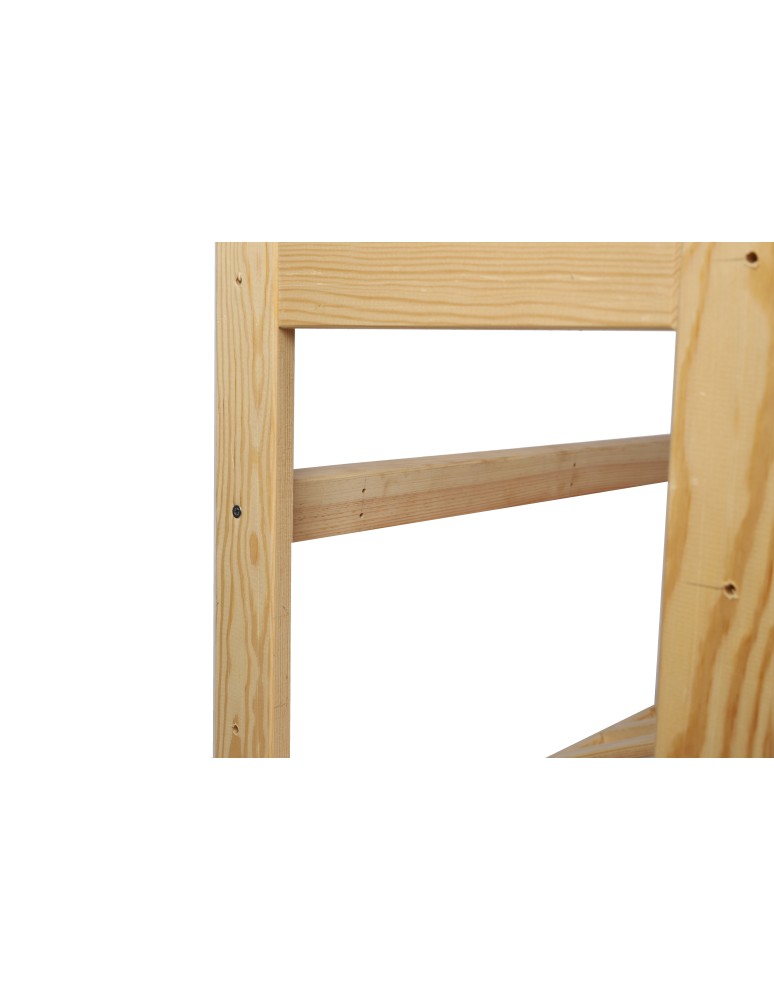 Regały/meble wielofunkcyjne - Regał Drewniany LSR – 4 półki proste - product MODO24.PL 7