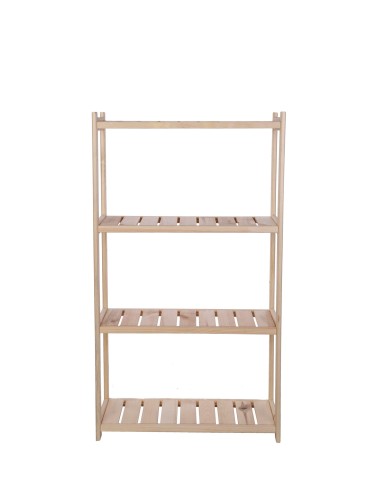 Regały/meble wielofunkcyjne - Regał Drewniany LSR – 4 półki proste - product 3